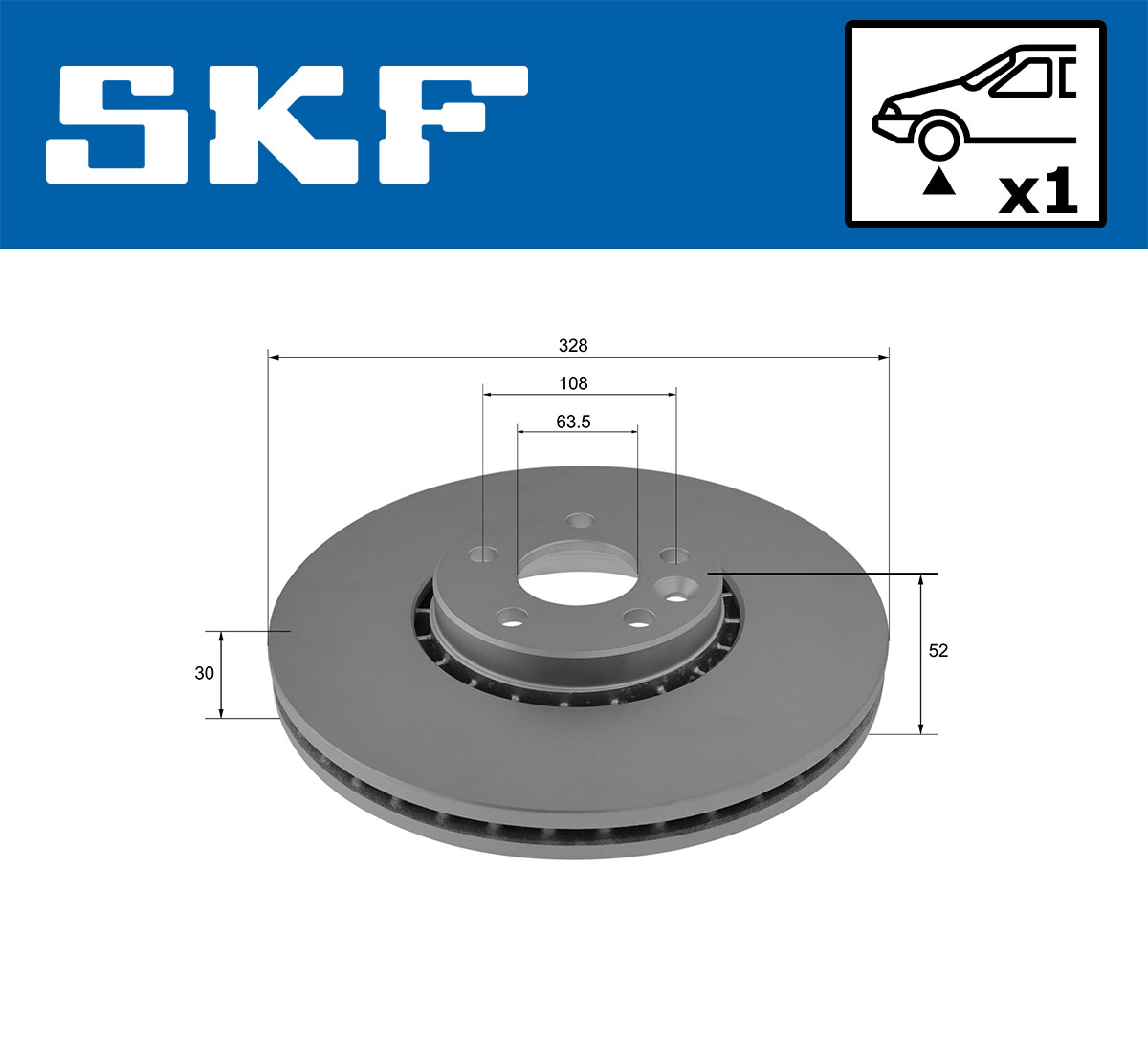 SKF VKBD 80128 V1 спирачен...